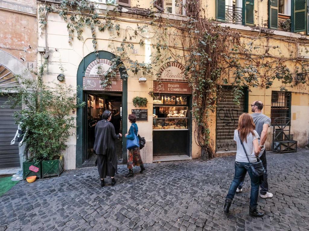 ローマAncient Trastevere Vespa Loftアパートメント エクステリア 写真